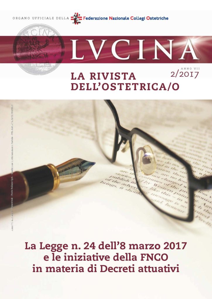 Lucina. La rivista dell’Ostetrica/o, Anno VII, Numero 2/2017