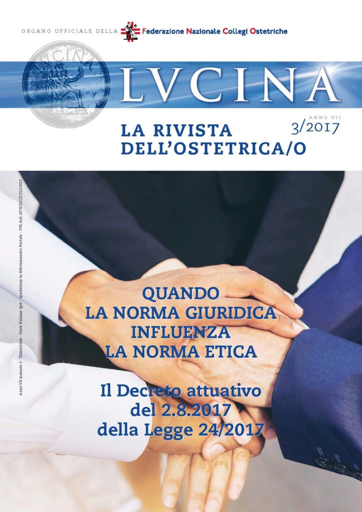Lucina. La rivista dell’Ostetrica/o, Anno VII, Numero 3/2017