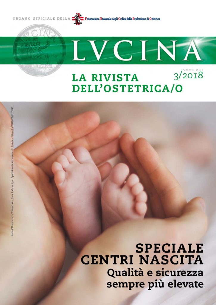 Lucina. La rivista dell’Ostetrica/o, Anno VIII, Numero 3/2018