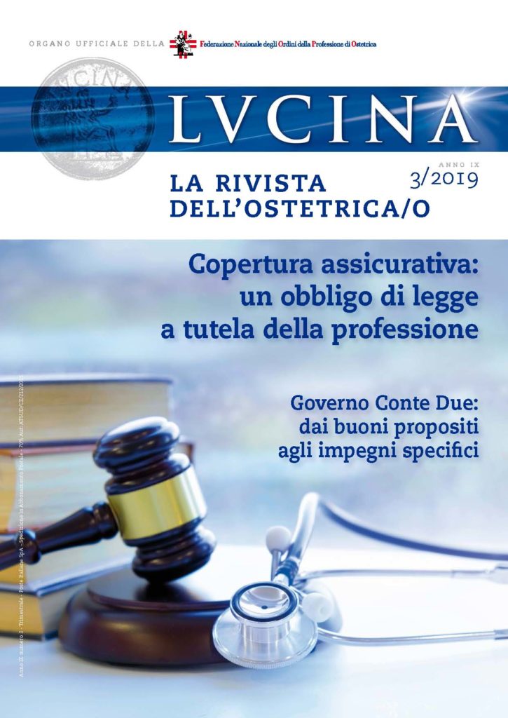 Lucina. La rivista dell’Ostetrica/o, Anno IX, Numero 3/2019